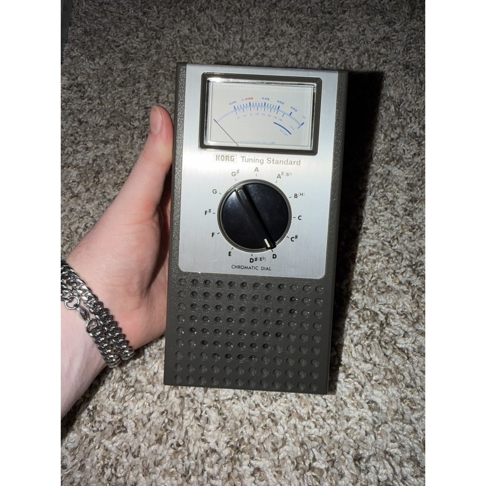 Vintage KORG WT-10A Tuning Trainer ** TESTED WORKS RARE